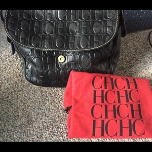 Carolina Herrera leather handbag